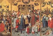 master of the Holy Kindred Retable of the Seven Joys of the Virgin (mk05) Spain oil painting artist